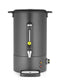 Vandkoger med tappehane sort, 16L
