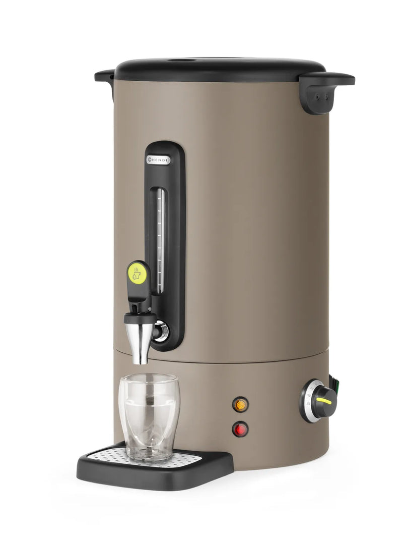 Vandkoger med tappehane taupe, 16L
