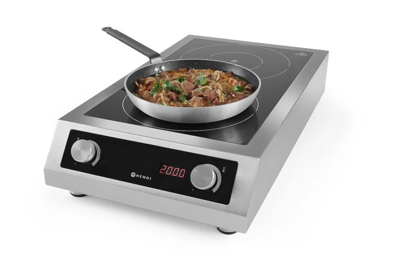 Induktionskogeplade, 2 zoner