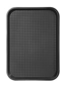 Serveringsbakke, sort