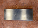 Rustfri hylde 666 x 260 mm. (brugt).