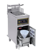 Roller Grill friture 16L m/automatisk filtreringssystem & kurveløft