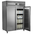 Tefcold energivenligt fryseskab, dobbelt RF1420X1 GN 2/1