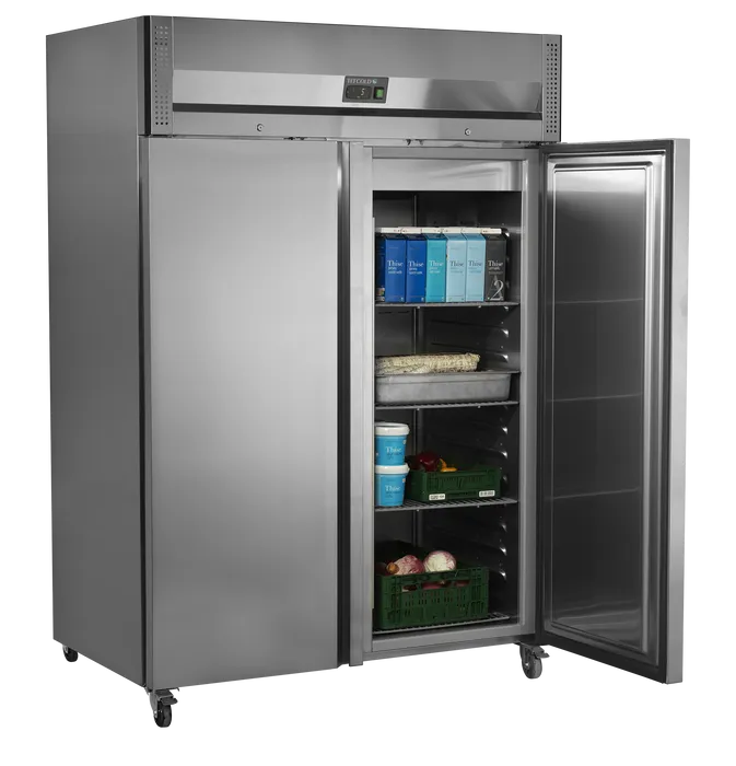 Tefcold energivenligt køleskab, dobbelt RK1420X1 GN 2/1