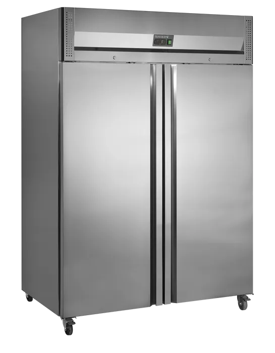 Tefcold energivenligt køleskab, dobbelt RK1420X1 GN 2/1