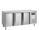 Tefcold energivenligt rustfrit kølebord u/bagkant CK7310X1 GN 1/1