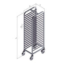 Ergolift indstiksvogn, 12 bakker