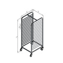 Ergolift indstiksvogn, 36 bakker