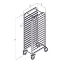 Ergolift indstiksvogn, 17 bakker
