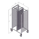 Ergolift indstiksvogn, 34 bakker