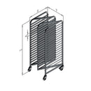 Ergolift indstiksvogn, 36 bakker
