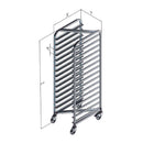 Ergolift bagerivogn, 15 hylder (Z)