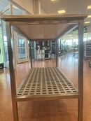 Rustfrit bord 1310mm x 600mm x 890mm OUTLET