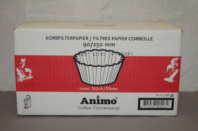 Animo kaffefilter, 1000 stk. (M200, M202, Excelso)