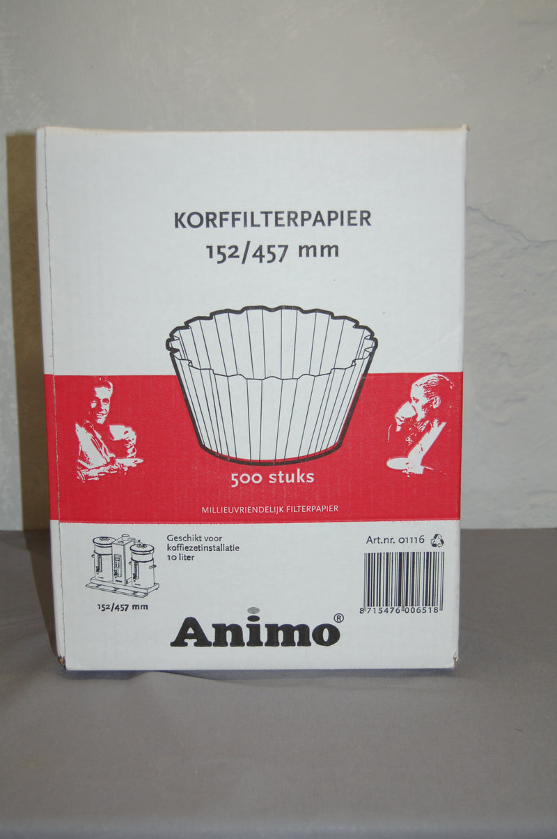 Animo kaffefilter 10 L. 152/457, 500 stk.